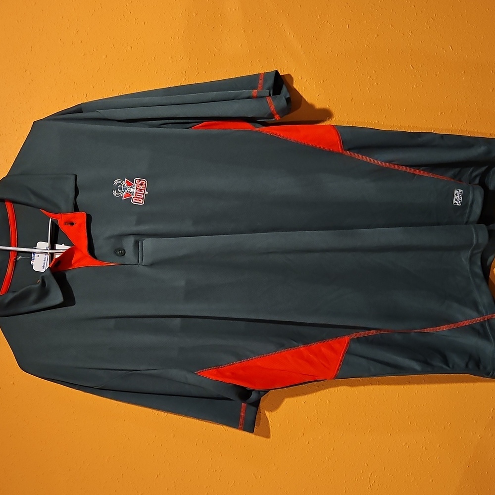 NWT Milwaukee Bucks NBA sz.TX3 Cool dri fit polo shirt